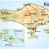 Karte von Bali und dessen Lage in Indonesien