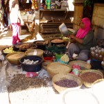 Auf Märkten von Bali findet man sehr viele Gewürze und Kräuter